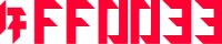 Logo text FF0033